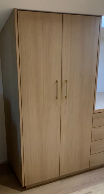 Agencement en bois d'un dressing à Andernos les Bains