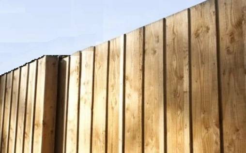 Clôture landaise en bois de pin autoclave à Gujan Mestras