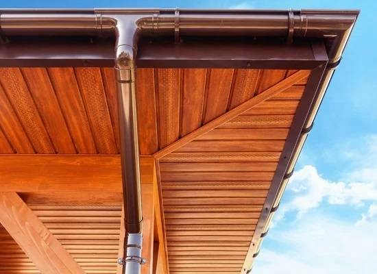 Zinguerie gouttière et descente en cuivre à Labouheyre