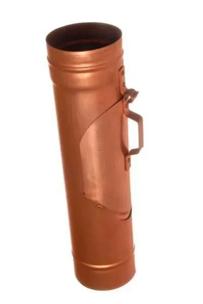 Poe de zinguerie en cuivre récupérateur d'eau par Vision Bois Métal à Saint Paul en Born