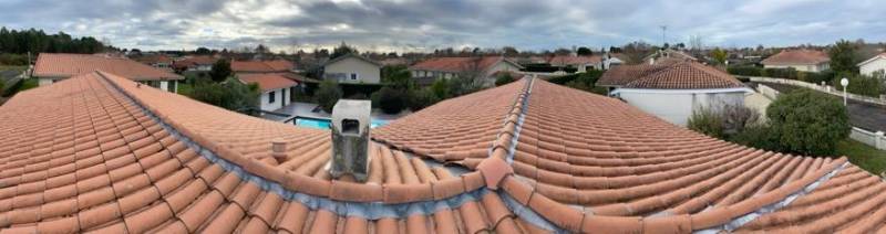 Rénovation de zinguerie de toiture  à Mimizan