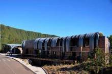 Bâtiment ossature lamellé collé levé par Amaury Caperan de Vision Bois Métal à Biscarrosse