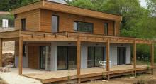 Construction ossature bois réalisable par Vision Bois Métal à Biscarrosse
